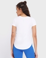 Shop Women's White Training T-shirt-Full