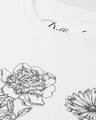 Shop Women's White Typography T-shirt-Full