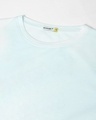Shop Women's Blue & White Unique Minnie Graphic Printed Boyfriend T-shirt