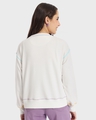 Shop Women's White Whatever Typography Oversized Sweatshirt-Design