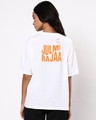 Shop Women's White Zulmi Graphic Printed Oversized T-shirt-Design