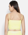 Shop Women's Yellow Active Comfort Fit Crop Top-Design