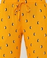 Shop Women's Yellow All Over Penguin Printed Lounge Pants