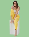 Shop Women's Yellow All Over Printed Pyjamas