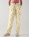 Shop Women's Yellow All Over Printed Pyjamas-Front