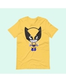 Shop Women's Yellow Angry Kid Graphic Printed T-shirt-Full