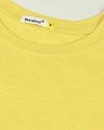 Shop Women's Yellow Badass Graphic Printed Boyfriend T-shirt