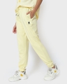 Shop Women's Yellow BTS Typography Relaxed Fit Joggers-Design