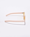 Shop Women's Yellow Geometric Polarised Lens Sunglasses-Design