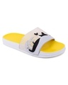 Shop Women's Yellow Dolphin Sliders-Design