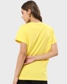 Shop Women's Yellow Emotional Baggage Graphic Printed Boyfriend T-shirt-Design