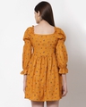 Shop Women's Yellow Floral Print Dress-Design