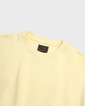 Shop Women's Yellow Geo Panda Graphic Printed Oversized Sweatshirt