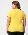 Shop Women's Yellow Graphic Printed T-shirt-Design
