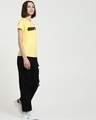 Shop Women's Yellow Hope Need Typography T-shirt-Design