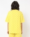 Shop Women's Yellow Minion Eye AOP Oversized T-shirt-Design