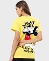 Shop Women's Yellow My Drug Graphic Printed Boyfriend T-shirt-Design