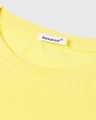 Shop Women's Yellow My Drug Graphic Printed Boyfriend T-shirt