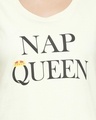 Shop Women's Yellow Nap Queen Typography T-shirt