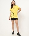 Shop Women's Yellow Oops Graphic Printed Boyfriend T-shirt-Design
