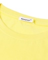 Shop Women's Yellow Oops Graphic Printed Boyfriend T-shirt