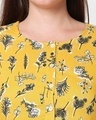 Shop Women's Yellow Printed High Low Kurti