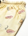 Shop Women's Yellow Printed Shorts