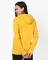Shop Women's Yellow Printed Weekend Day Relaxed Fit Hoodie-Design