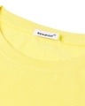 Shop Women's Yellow Procrastinator Typography Boyfriend T-shirt