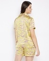 Shop Women's Yellow & Purple All Over Printed Nightsuit-Design