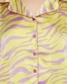 Shop Women's Yellow & Purple All Over Printed Nightsuit