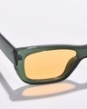 Shop Women's Yellow Wayfarer UV Protected Lens Sunglasses