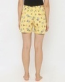 Shop Women's Yellow Regular Fit Printed Boxer