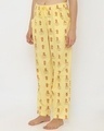 Shop Women's Yellow All Over Printed Printed Pyjamas