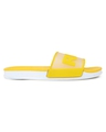 Shop Women's Yellow Rich Embellished Sliders-Design