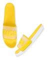 Shop Women's Yellow Rich Embellished Sliders
