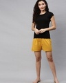 Shop Women's Yellow Shorts-Full