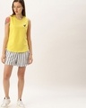 Shop Women's Yellow Solid T-shirt