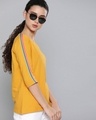 Shop Women's Yellow Solid T-Shirt-Design