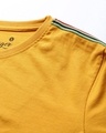 Shop Women's Yellow Solid T-Shirt-Full