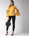 Shop Women's Yellow Solid Top-Full