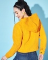 Shop Women's Yellow Hooded Sweatshirt-Design
