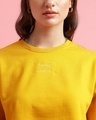 Shop Women's Yellow Sweatshirt