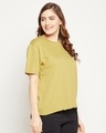 Shop Women's Yellow T-shirt-Design