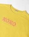 Shop Women's Yellow Team LOLA Graphic Printed Oversized T-shirt