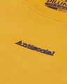 Shop Women's Yellow Typography Oversized Sweatshirt