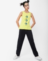 Shop Women's Yellow Tail Midnight Story Graphic Printed Tank Top