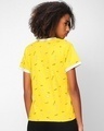 Shop Women's Yolo Yellow AOP T-shirt-Design