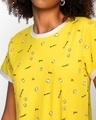 Shop Women's Yolo Yellow AOP T-shirt