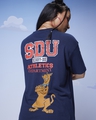 Shop Women's Blue Scooby Doo Graphic Printed Oversized T-shirt